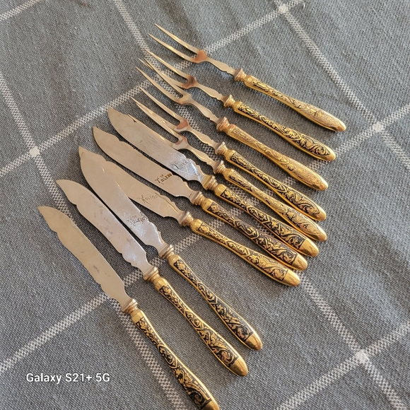 Toledo knife and fork set - Picture 1 of 4